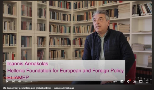 Geopolitics and EU democracy promotion – Ioannis Armakolas