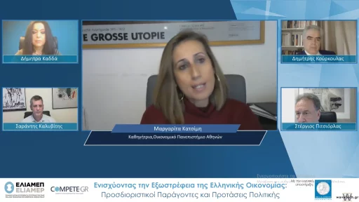 Increasing the Extroversion of the Greek Economy: Determinants and Policy Proposals (Video)