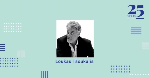 Video for the celebration of the 25 years of the Hellenic Observatory of LSE – Loukas Tsoukalis