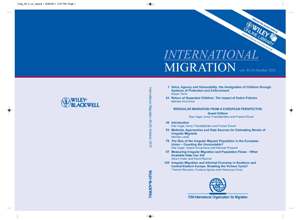 Irregular migration from a European perspective: special issue in the journal “International Migration”, vol. 49, (5), Oct. 2011