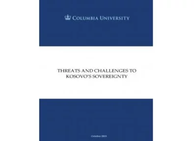 Article of Ioannis Armakolas in a collective volume entitled “Threats and Challenges to Kosovo’s Sovereignty”