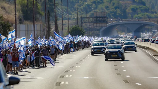 Protests in Israel a relief valve for tensions